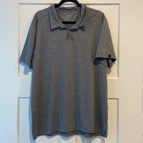 Oakley regular fit XXL Heather gray polo - Picture 1 of 7
